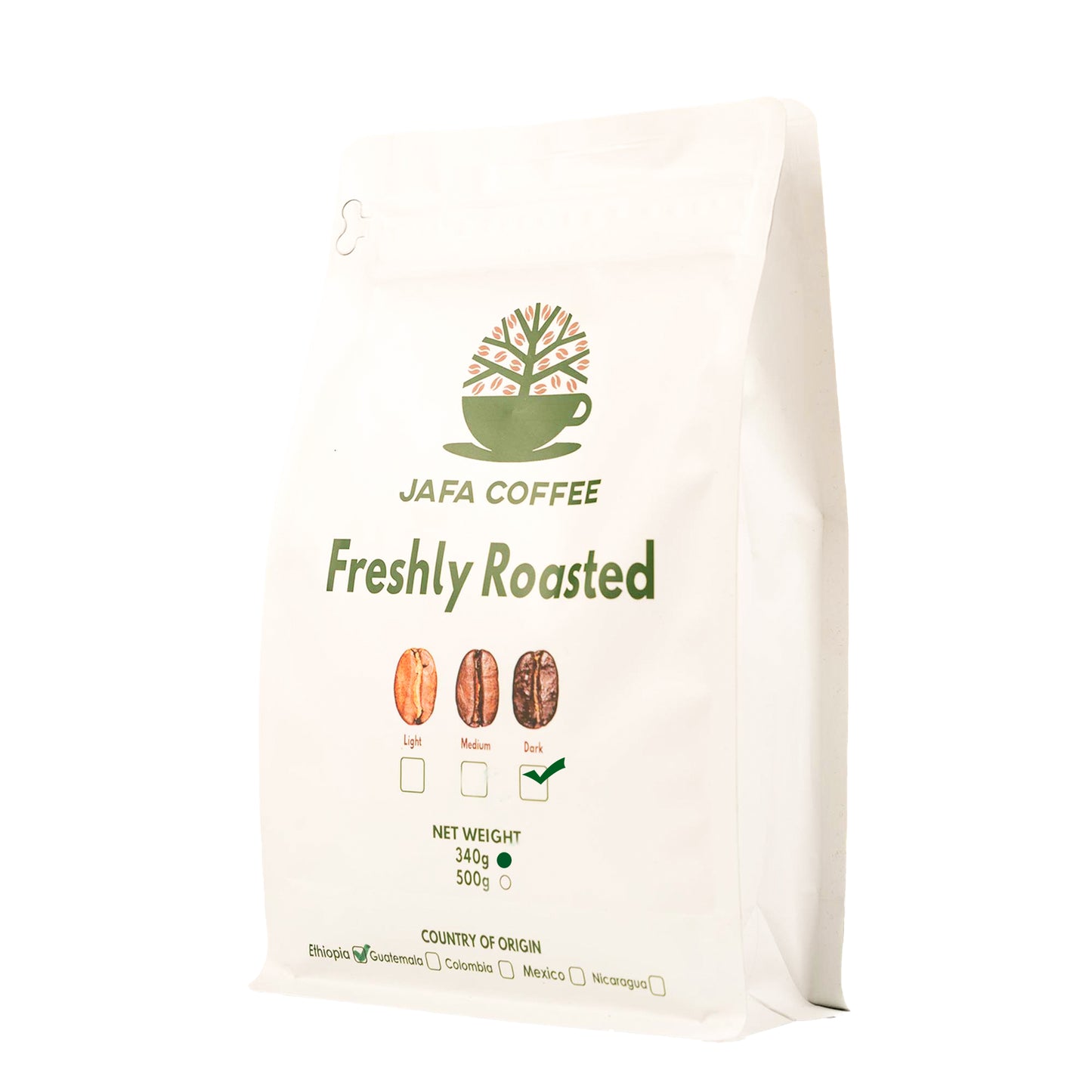 Jafa Coffee, Roasted, Coffee Bean, Arabica coffee, Ethiopia, Yergacheffe.